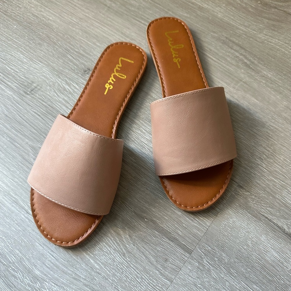 Lulu’s Nude Sandals